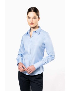 K-KA538-LADIES' LONG-SLEEVED NON-IRON SHIRT 2